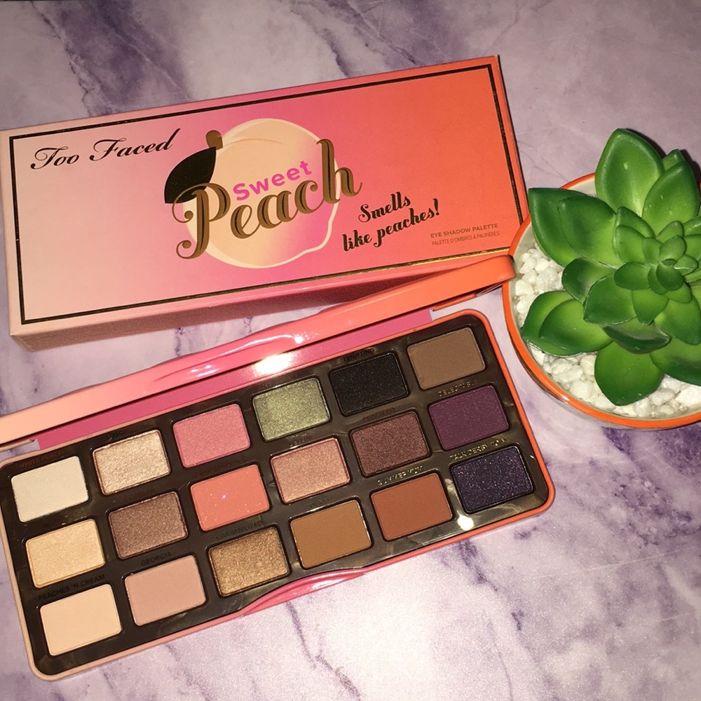 Too Faced SWEET PEACH Eyeshadow Palette ✨New 🍑💕